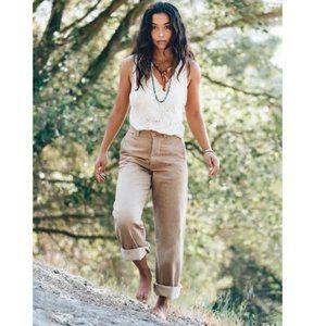 Imogene + Willie Khaki Twill Denim Kate size 29